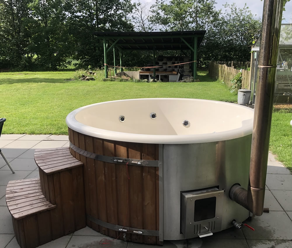 Groepsaccommodatie hottub